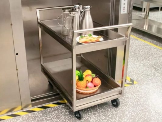 Cabin thang tời thực phẩm inox