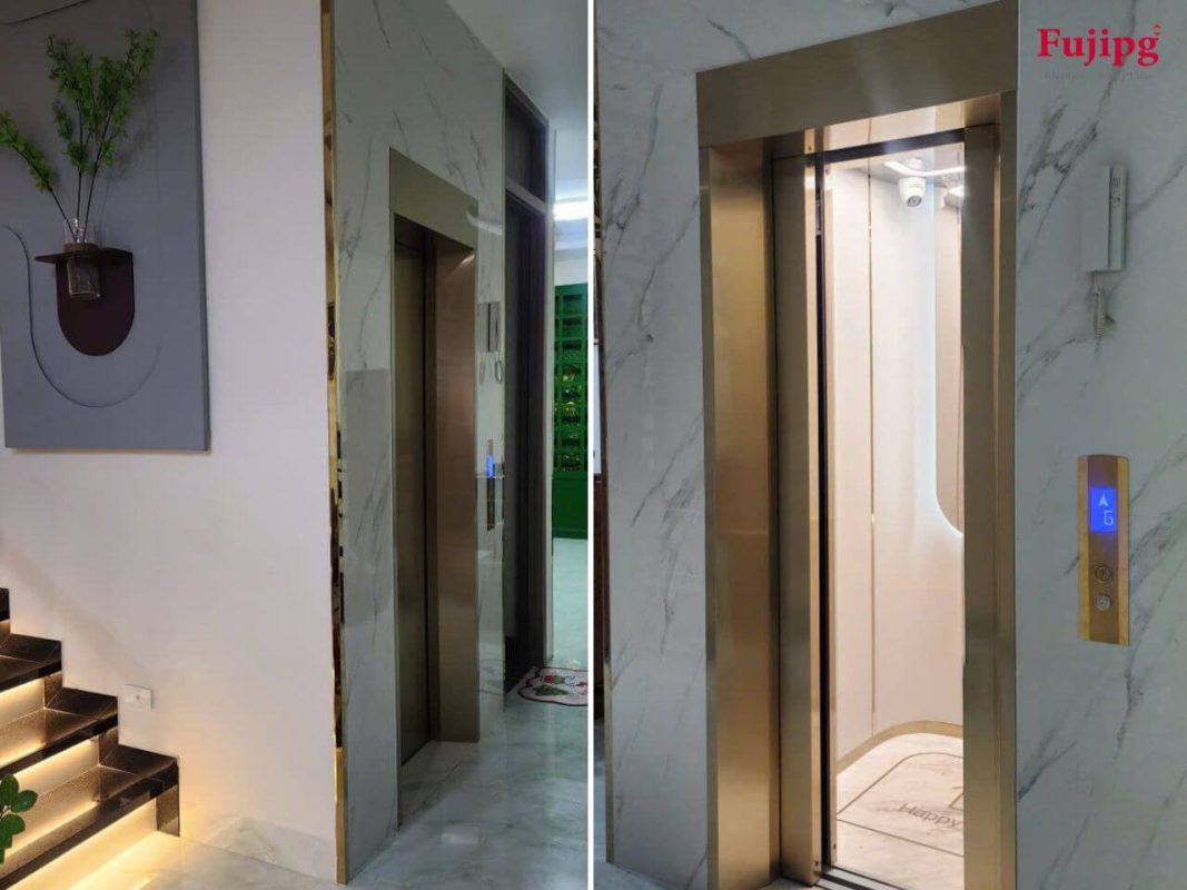 Cabin Thang Máy Gia Đình 450kg FUJIPG