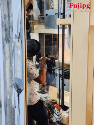 chi phí thang máy gia đình thực tế công trình