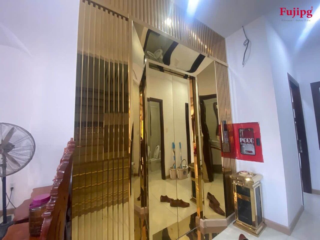 Thiết Kế Cabin Thang Máy Hiện Đại FUJIPG