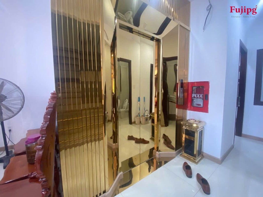 Thiết Kế Nội Thất Thang Máy Hiện Đại FUJIPG